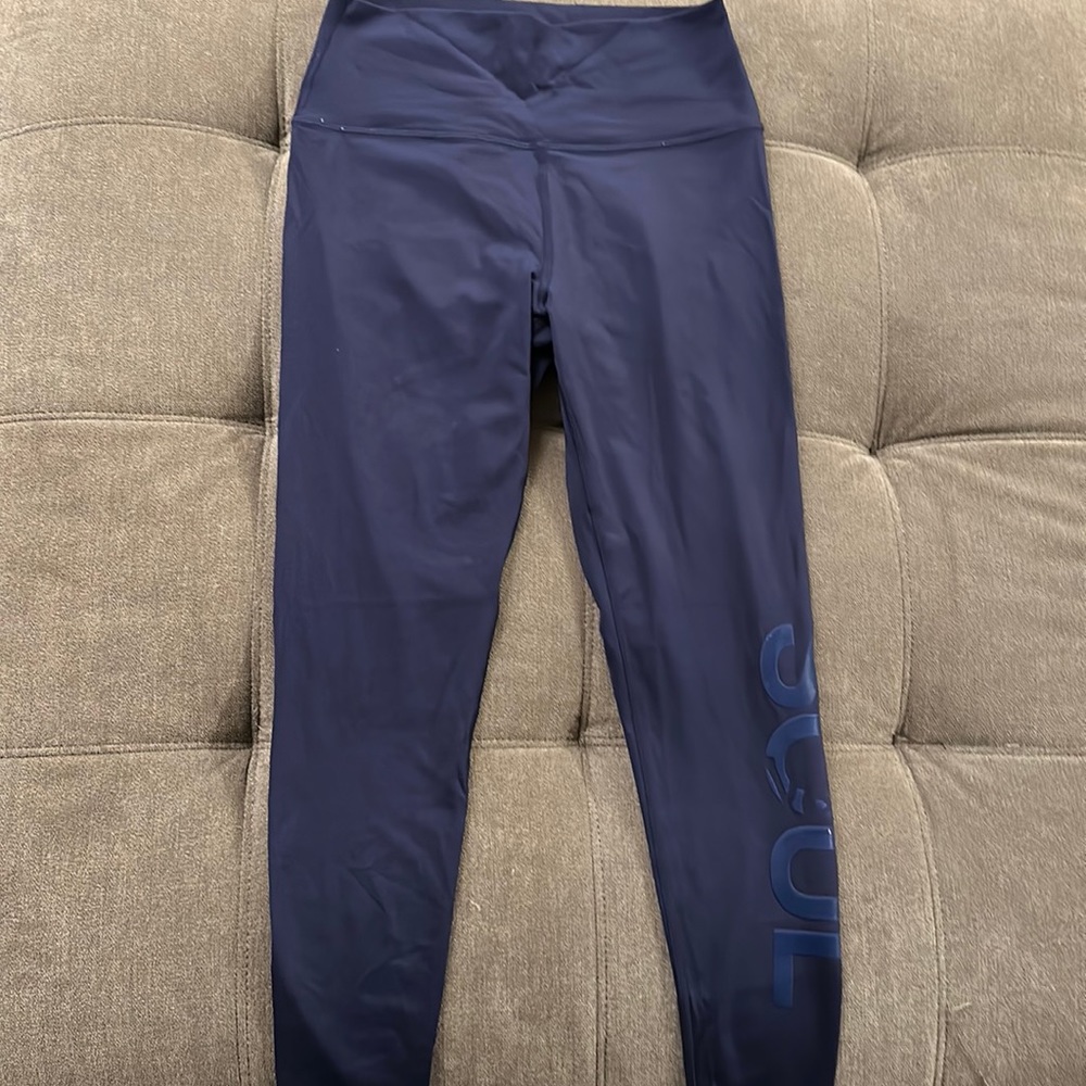 Milestone legging , cobalt blue . M